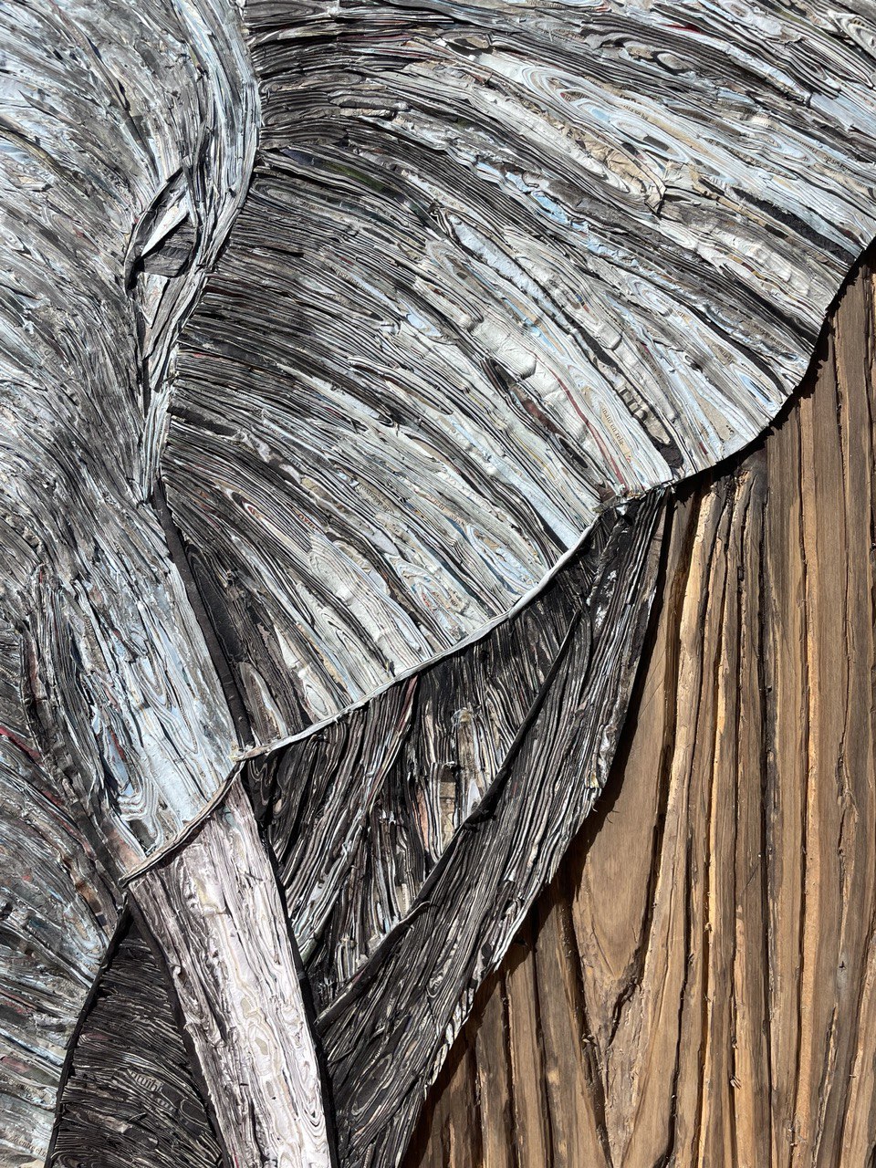 Blue elephant 105×60 cm - Image 7